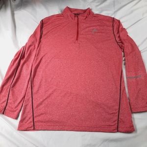 Size Large Men's Lightweight 1/4 Zip Pullover Running Activewear Jacket …